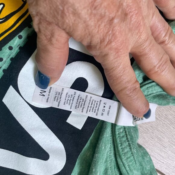 Threadfast Nasa Get with the Program Space T-Shirt Men's Medium Green Astronaut - Picture 4 of 6